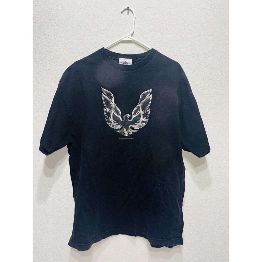Pontiac Trans Am Firebird Black T-Shirt Mad Engine Xl Vintage